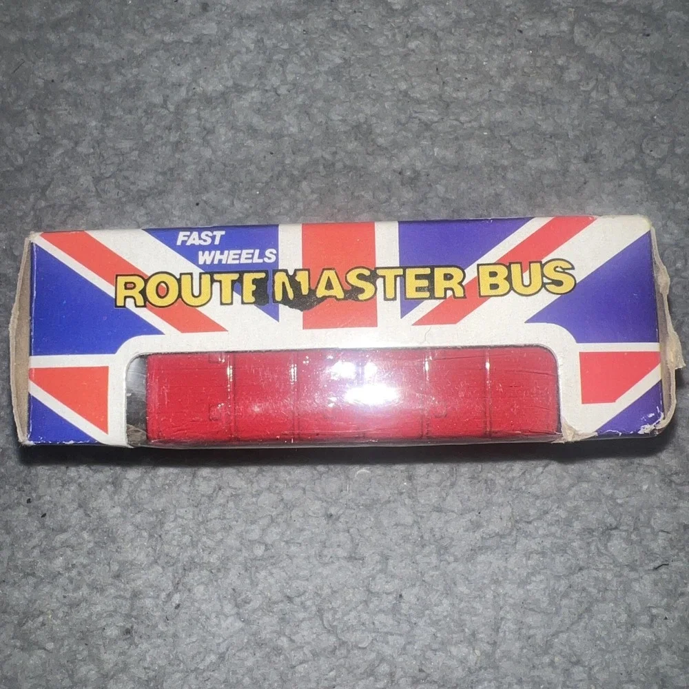 NOS London Metal Double Decker Bus Piccadilly Circus Lambert Souvenirs England‎